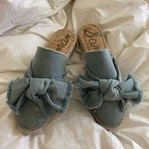 Sam Edelman Denim Espadrilles